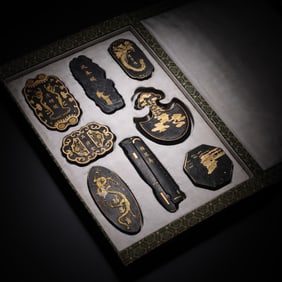 QING DYNASTY, A SET OF CALLIGRAPHY AND PAINTING