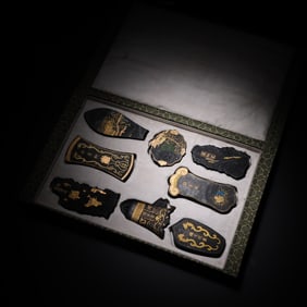 QING DYNASTY, A SET OF CALLIGRAPHY AND PAINTING