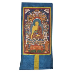 KANGXI PERIOD OF THE QING DYNASTY, BUDDHIST THANGKA