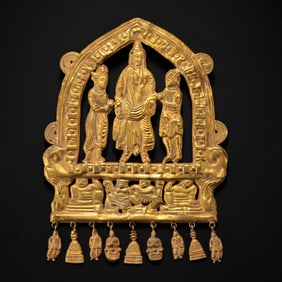 ANCIENT PERSIAN CULTURE, PURE GOLD ORNAMENTS