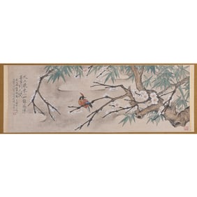FLOWERS AND BIRDS BY YU FEI'AN (1889-1959?