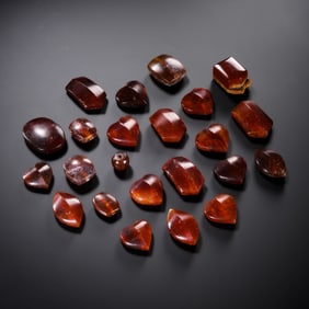 10-12CENTURY, LIAO DYNASTY RED AGATE PLATE