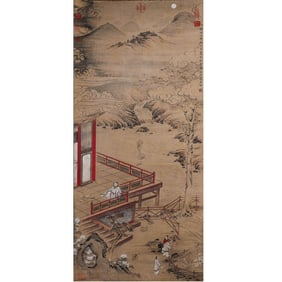 "CHARACTERS" ZHAO MENGFU (1254-1322?