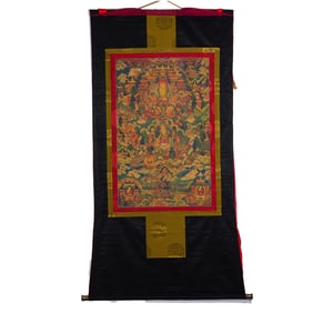 QING DYNASTY, BUDDHIST THANGKA
