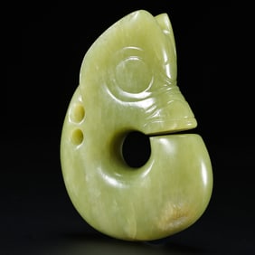 Jade Pig Dragon of Hongshan Culture, Hongshan Period, China