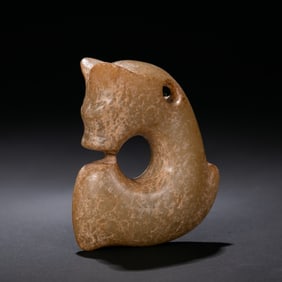 Jade Pig Dragon of Hongshan Culture, Hongshan Period, China