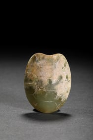 Jade tortoise shell of Hongshan culture, Hongshan period, China