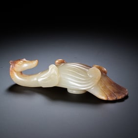 Chinese Han Dynasty Jade Belt Hook