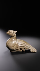 Chinese Han Dynasty Jade Bird