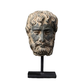 Achaemenid bluestone human head