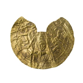 Ancient Persian culture pure gold ornaments