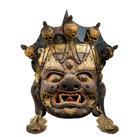 Chinese Ming Dynasty Buddhist Mask