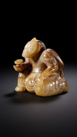 Chinese Han Dynasty Jade Figures