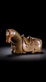 Chinese Han Dynasty Jade Horse