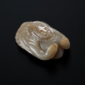 Jade Garuda Bird from Liao Dynasty, China