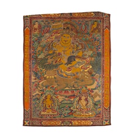 Chinese Qing Dynasty Buddhist Thangka