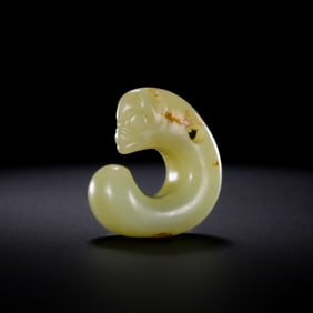 Jade Pig Dragon of Hongshan Culture, Hongshan Period, China