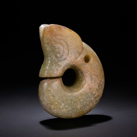 Jade Pig Dragon of Hongshan Culture, Hongshan Period, China
