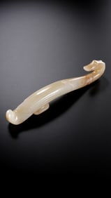 Chinese Han Dynasty Jade Belt Hook