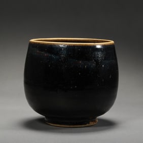 Chinese Song Dynasty black glaze bowl