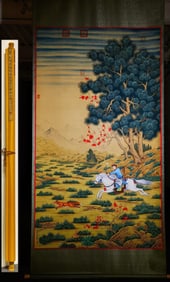 "Horseback Shooting Fox" by Castiglione