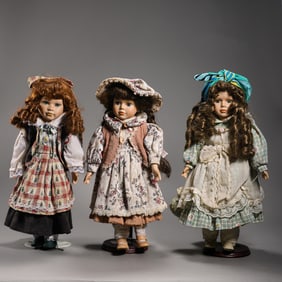Victorian Period (1837-1901) Porcelain Dolls