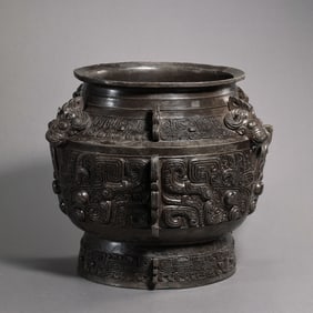 Chinese bronze artifacts from the Shang and Zhou dynasties