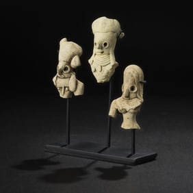 Indus Valley Mehrgarh Deities Idols Terracotta Clay Sculptures