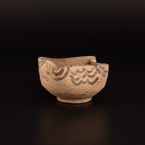 Indus Valley Terracotta Vessel [5.2 x 3.2cm, 32gram]
