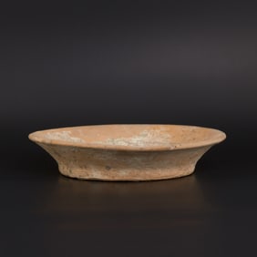 Ancient Roman Near Eastern Clay Terracotta Vessel Bowl Dish [17.4 x 3.5cm, 349gram]