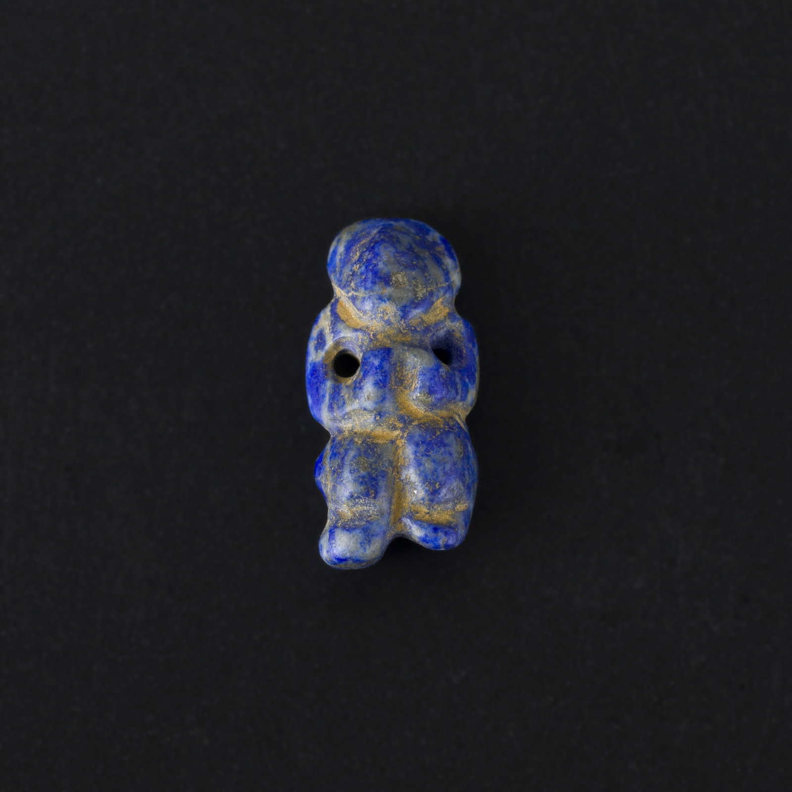 Ancient Egyptian Lapis Lazuli ShabitiAmulet Pendant [1 x 2.1cm, 2gram]: Ancient Egyptian Lapis Lazuli ShabitiAmulet Pendant [1 x 2.1cm, 2gram]
