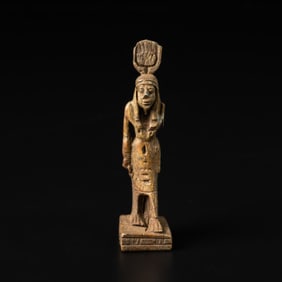 Egyptian Shabiti Ushabti Faience Sculpture [2.6 x 9cm, 29gram]