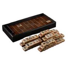 A set of Chinese Mahjong from the Qing Dynasty