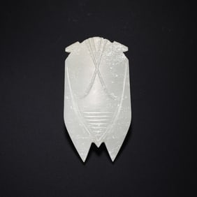 Chinese Han Dynasty Jade Cicada