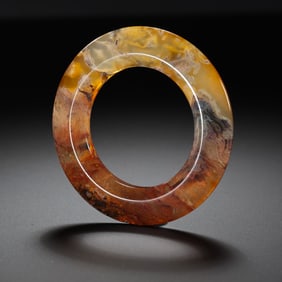 Chinese Warring States Period Agate Ring