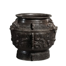 Chinese bronze artifacts from the Shang and Zhou dynasties