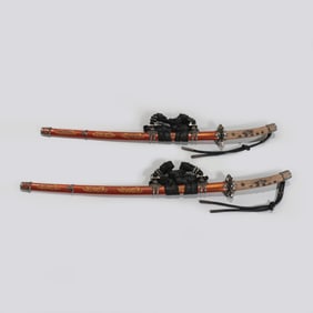 Japanese standing sword
