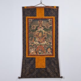 Chinese Qing Dynasty Buddhist Thangka