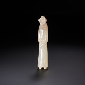 Chinese Han Dynasty Jade Figures