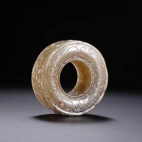 Chinese Han Dynasty Jade Ring