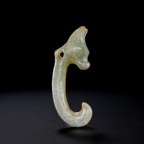 Jade C dragon of Hongshan culture during the Hongshan period of China