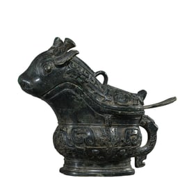 Chinese bronze artifacts from the Shang and Zhou dynasties