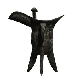 Bronze Jue Cup from the Shang and Zhou Dynasties