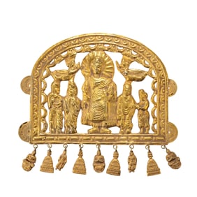 Ancient Persian culture pure gold ornaments