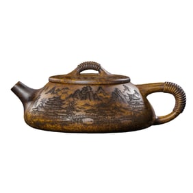 Famous ancient Chinese purple clay teapots