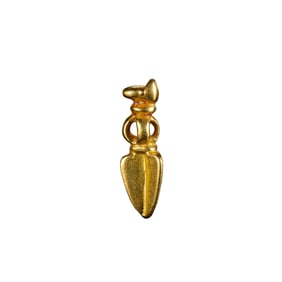 Pure gold Buddhist Vajra, Qing Dynasty, China