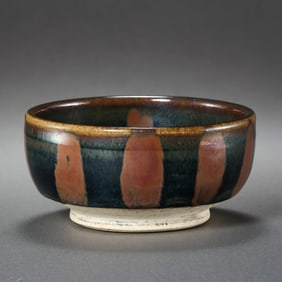 Chinese Northern Song Dynasty Cizhou kiln iron embroidered Arhat cup