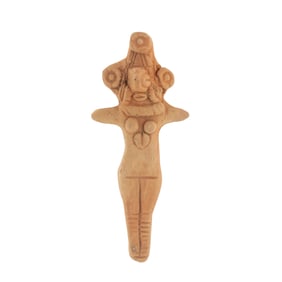 Antique Indus Valley Terracotta Clay Idol