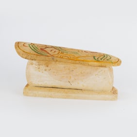 Old Crystal Buddha Relics Sarira Container [19.6 x 10.5cm, 2.2kg]