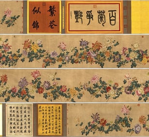 A Hundred Flowers in Full Bloom by Lang Shining